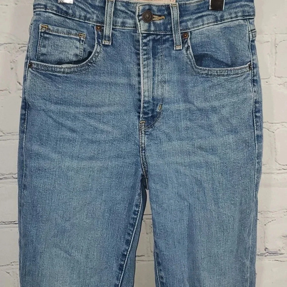 Levi’s Premium 721 Womens High Rise Skinny Jeans Size 25 - Picture 2 of 12